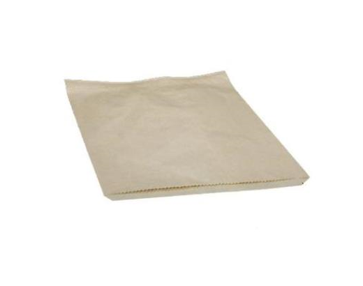 Brødpose/bagerpose FSC papir 1 kg. 16x27 cm. brun