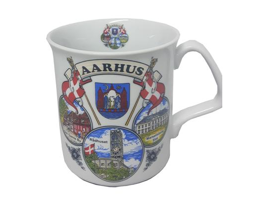 Krus Porcelæn Bayreuth - Aarhus Ø: 85 H: 95 mm.#